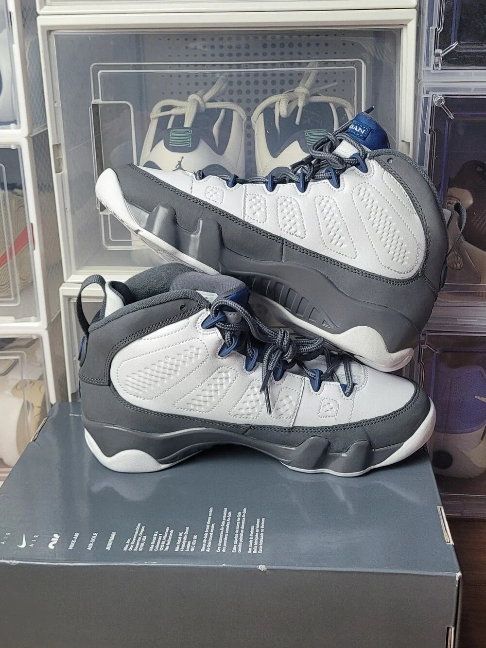 jordan 9 flint grey Size 5.5 Y Boys